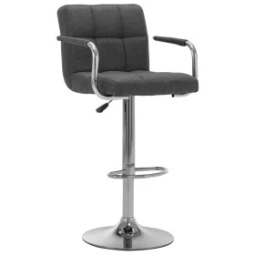 Dark gray fabric kitchen stool by , Kitchen stools - Ref: Foro24-283410, Price: 91,33 €, Discount: %