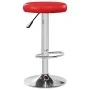 Taburetes de cocina 2 unidades cuero sintético rojo de , Taburetes de cocina - Ref: Foro24-333099, Precio: 95,29 €, Descuento: %