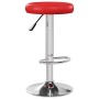 Taburetes de cocina 2 unidades cuero sintético rojo de , Taburetes de cocina - Ref: Foro24-333099, Precio: 97,08 €, Descuento: %