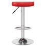Taburetes de cocina 2 unidades cuero sintético rojo de , Taburetes de cocina - Ref: Foro24-333099, Precio: 97,08 €, Descuento: %