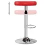 Taburetes de cocina 2 unidades cuero sintético rojo de , Taburetes de cocina - Ref: Foro24-333099, Precio: 95,29 €, Descuento: %