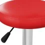 Taburetes de cocina 2 unidades cuero sintético rojo de , Taburetes de cocina - Ref: Foro24-333099, Precio: 95,29 €, Descuento: %