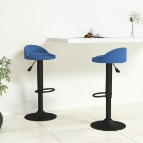 Taburetes de cocina 2 unidades terciopelo azul de , Taburetes de cocina - Ref: Foro24-333605, Precio: 109,93 €, Descuento: %