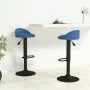 Kitchen stools 2 units blue velvet by , Kitchen stools - Ref: Foro24-333605, Price: 107,88 €, Discount: %