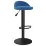 Kitchen stools 2 units blue velvet by , Kitchen stools - Ref: Foro24-333605, Price: 107,88 €, Discount: %