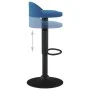 Kitchen stools 2 units blue velvet by , Kitchen stools - Ref: Foro24-333605, Price: 107,88 €, Discount: %