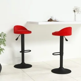 Küchenhocker 2 Stück in rotem Samtweinrot von , Küchenhocker - Ref: Foro24-333607, Preis: 113,69 €, Rabatt: %