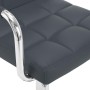 Taburetes de cocina 2 unidades cuero sintético gris de vidaXL, Taburetes de cocina - Ref: Foro24-323628, Precio: 148,93 €, De...