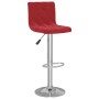 Taburetes de cocina 2 unidades terciopelo rojo vino tinto de , Taburetes de cocina - Ref: Foro24-333693, Precio: 121,69 €, De...