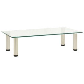 Mueble para TV de vidrio templado transparente 60x35x17 cm en Muebles TV | Comprar online en Foru.es