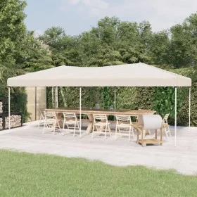 Folding cream-colored party tent 3x6 m by , Tents and gazebos - Ref: Foro24-93536, Price: 152,31 €, Discount: %
