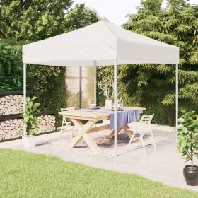 Carpa para fiestas plegable blanco 3x3 m de , Carpas y cenadores - Ref: Foro24-93517, Precio: 104,10 €, Descuento: %