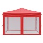 Carpa para fiestas plegable con paredes laterales rojo 3x3 m de , Carpas y cenadores - Ref: Foro24-93534, Precio: 131,48 €, D...