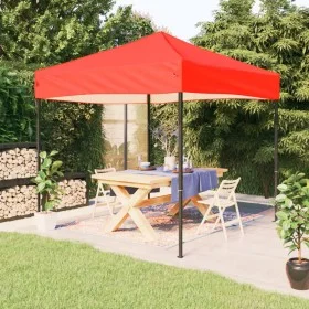 Carpa para fiestas plegable rojo 2x2 m de , Carpas y cenadores - Ref: Foro24-93499, Precio: 92,38 €, Descuento: %