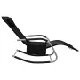 Schwarze und graue Textilene-Liege von vidaXL, Liegen - Ref: Foro24-310505, Preis: 109,06 €, Rabatt: %