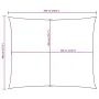 Toldo de vela rectangular tela Oxford marrón 4x6 m de , Sombrillas - Ref: Foro24-135822, Precio: 74,19 €, Descuento: %