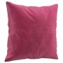 Three-piece velvet burgundy sofa set with cushions by , Sofas - Ref: Foro24-3202284, Price: 627,06 €, Discount: %