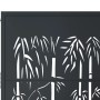 Puerta de jardín acero gris antracita diseño bambú 105x80 cm de , Puertas de jardín - Ref: Foro24-153178, Precio: 167,96 €, D...
