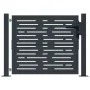 Gartentor aus anthrazitgrauem Stahl im quadratischen Design, 105x80 cm. von , Gartentore - Ref: Foro24-153190, Preis: 156,20 ...
