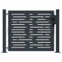 Puerta de jardín acero gris antracita diseño cuadrado 105x80 cm de , Puertas de jardín - Ref: Foro24-153190, Precio: 159,59 €...