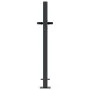 Gartentor aus anthrazitgrauem Stahl im quadratischen Design, 105x80 cm. von , Gartentore - Ref: Foro24-153190, Preis: 156,20 ...