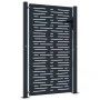 Anthracite grey square design garden gate made of steel, 105x130cm. by , garden gates - Ref: Foro24-153192, Price: 218,43 €, ...