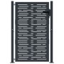 Puerta de jardín acero gris antracita diseño cuadrado 105x130cm de , Puertas de jardín - Ref: Foro24-153192, Precio: 223,57 €...