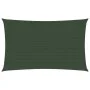 Toldo de vela verde oscuro HDPE 160 g/m² 3,5x5 m de , Sombrillas - Ref: Foro24-311462, Precio: 42,76 €, Descuento: %