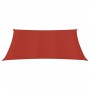 Toldo de vela HDPE rojo 160 g/m² 2x2 m de , Sombrillas - Ref: Foro24-311602, Precio: 20,92 €, Descuento: %