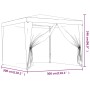 Carpa para fiestas con 4 paredes de malla HDPE rojo 3x3 m de , Carpas y cenadores - Ref: Foro24-319230, Precio: 93,04 €, Desc...