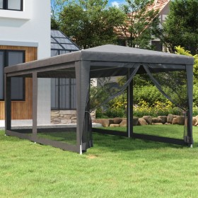 Carpa para fiestas 6 paredes de malla HDPE gris antracita 3x6 m de , Carpas y cenadores - Ref: Foro24-319239, Precio: 142,18 ...