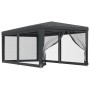 Carpa para fiestas 6 paredes de malla HDPE gris antracita 3x6 m de , Carpas y cenadores - Ref: Foro24-319239, Precio: 142,18 ...