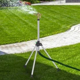 HI Adjustable zinc alloy rotary sprinkler by , Sprinklers and sprinkler heads - Ref: Foro24-435230, Price: 23,41 €, Discount: %