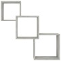 Estante pared cubo madera ingeniería gris hormigón 68x15x68 cm de , Estantes y estanterías - Ref: Foro24-800274, Precio: 30,2...