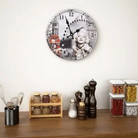 Vintage Marilyn Monroe wall clock 30 cm by , Wall clocks - Ref: Foro24-50628, Price: 22,40 €, Discount: %