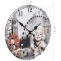 Reloj de pared vintage Marilyn Monroe 30 cm de , Relojes de pared - Ref: Foro24-50628, Precio: 18,63 €, Descuento: %