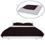 Colcha acolchada a doble cara beige marrón 230x260 cm de , Colchas y edredones - Ref: Foro24-130882, Precio: 28,94 €, Descuen...
