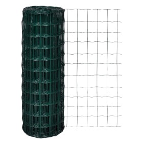 Set de Euro Valla acero verde 25x1,7 m de , Paneles de vallas - Ref: Foro24-142405, Precio: 311,08 €, Descuento: %