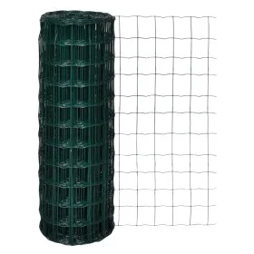 Set de Euro Valla acero verde 25x1,7 m de , Paneles de vallas - Ref: Foro24-142405, Precio: 291,77 €, Descuento: %