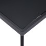 Mesa de comedor de vidrio templado negro 200x100x75 cm de , Mesas de cocina y de comedor - Ref: Foro24-281876, Precio: 185,19...