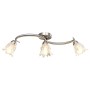 Lámpara de techo con pantallas vidrio tulipán 3 bombillas E14 de , Apliques de techo - Ref: Foro24-289230, Precio: 50,22 €, D...