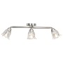 Lámpara de techo con pantallas vidrio tulipán 3 bombillas E14 de , Apliques de techo - Ref: Foro24-289230, Precio: 50,22 €, D...