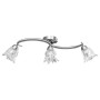 Lámpara de techo con pantallas vidrio tulipán 3 bombillas E14 de , Apliques de techo - Ref: Foro24-289230, Precio: 50,22 €, D...