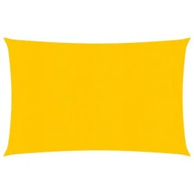 Toldo de vela HDPE amarillo 160 g/m² 3x4 m de , Sombrillas - Ref: Foro24-311567, Precio: 32,08 €, Descuento: %