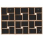 Marco collage para fotos 24x(10x15 cm) marrón claro MDF de , Marcos para fotos - Ref: Foro24-332784, Precio: 47,09 €, Descuen...