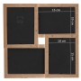 Marco collage para fotos 24x(10x15 cm) marrón claro MDF de , Marcos para fotos - Ref: Foro24-332784, Precio: 47,09 €, Descuen...