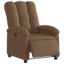 Sillón reclinable eléctrico de tela marrón de , Sillones - Ref: Foro24-3204072, Precio: 233,82 €, Descuento: %