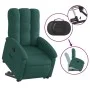 Verstellbarer Aufstehsessel aus dunkelgrünem Stoff von , Sessel - Ref: Foro24-3204098, Preis: 275,18 €, Rabatt: %