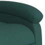 Sillón reclinable elevable tela verde oscuro de , Sillones - Ref: Foro24-3204098, Precio: 257,45 €, Descuento: %