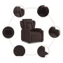Sillón reclinable elevable tela marrón oscuro de , Sillones - Ref: Foro24-3204487, Precio: 316,89 €, Descuento: %